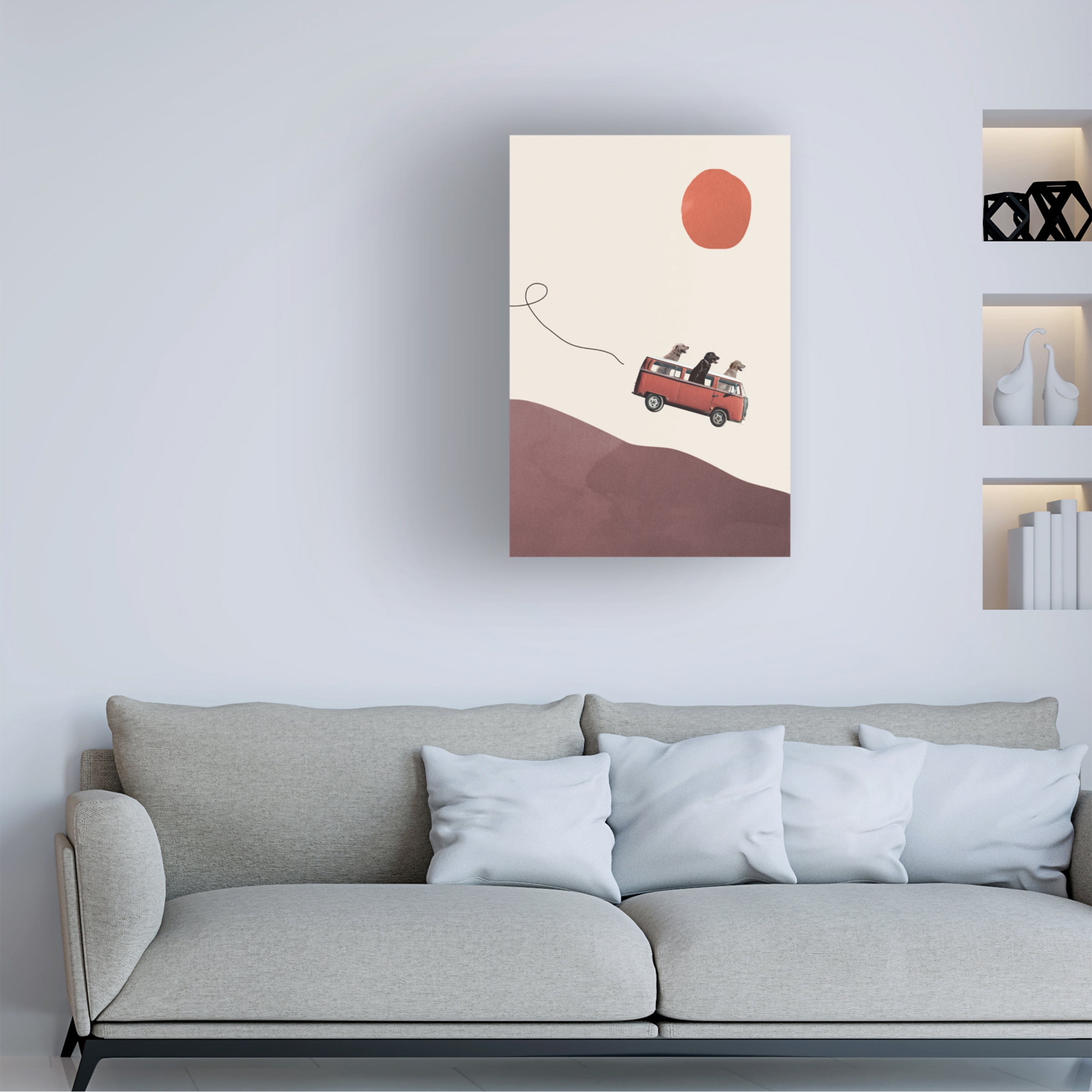Trademark Fine Art Maarten Leon Adventure Gang Canvas Wall Art
