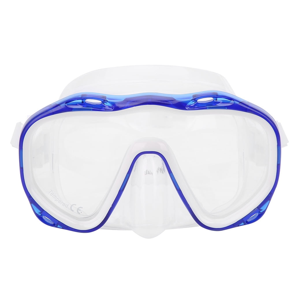 Diving Goggles Underwater Eye Protector Oneway Mirror For Water Sports MK 903 Deep Blue