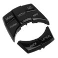 thumbnail image 1 of Head Light Eyelid Black Glossy ABS Protective Front Headlight Eyebrow Replacement for Commodore, 1 of 3