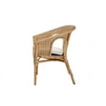 thumbnail image 4 of bali & pari Abbey Rattan BOHO Dining Chair, Natural Brown, 4 of 10