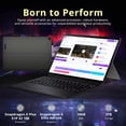 thumbnail image 3 of ASUS ProArt 13" OLED 3K Detachable Laptop, Snapdragon X Plus X1P-42-100, 16GB LPDDR5X, 2TB Storage (1TB SSD+1TB Docking Station), Adreno Graphics, Backlit Keyboard, Wi-Fi 7, Win 11 Pro, Black, 3 of 9