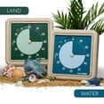 thumbnail image 6 of Time Timer® RETRO 8 inch Eco Edition Visual Timer - 60 Minute Desk Countdown Clock - Green Land, 6 of 7