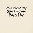 thumbnail image 4 of Inktastic My Nanny is My Bestie Boys or Girls Baby T-Shirt, 4 of 5