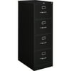 Hon 4 Drawer Legal File 18-1/4"x26-1/2"x52" Black H324CP