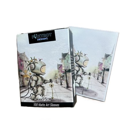 (Robot) Premium Art Card Sleeves by Foxtrot Designs.