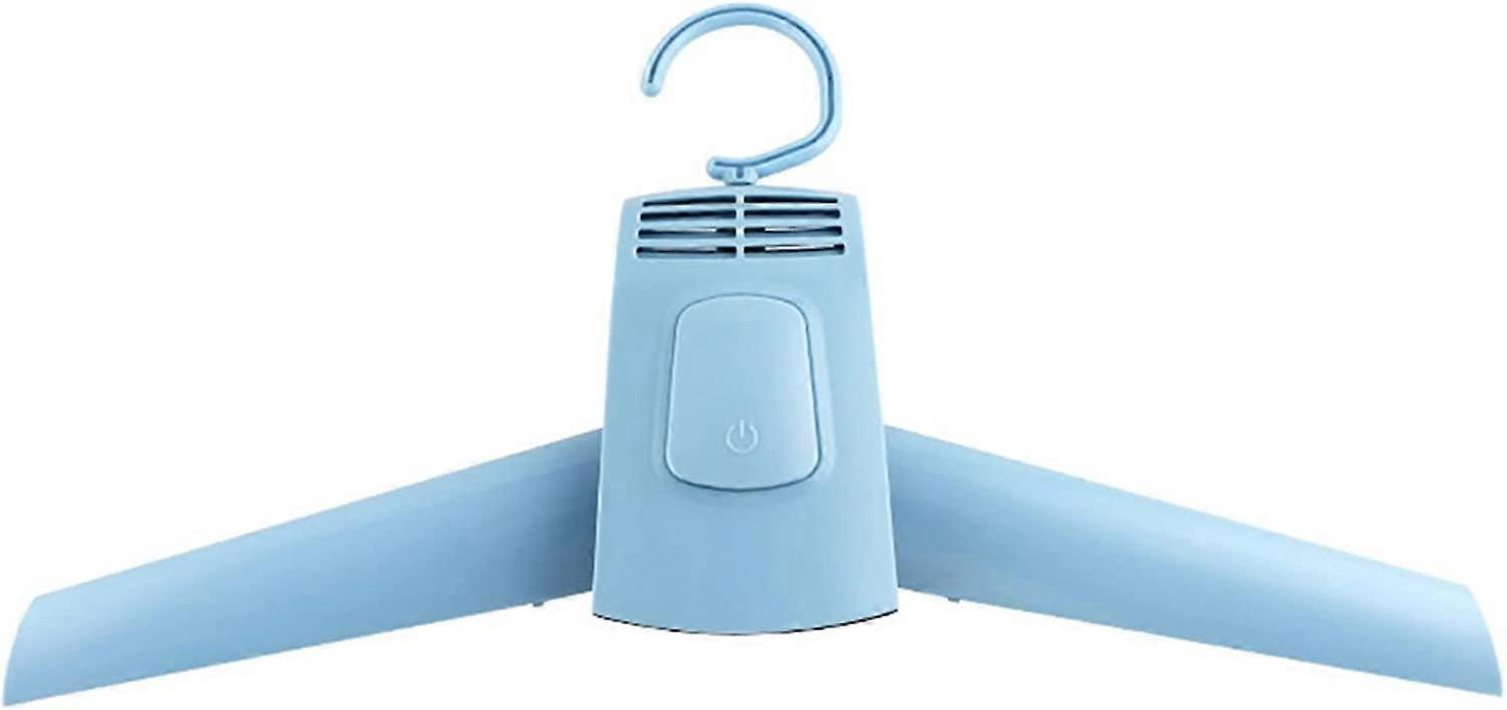 Electric Clothes Dryer Multifunction Portable Clothes Dry Rack (Color : Blue)