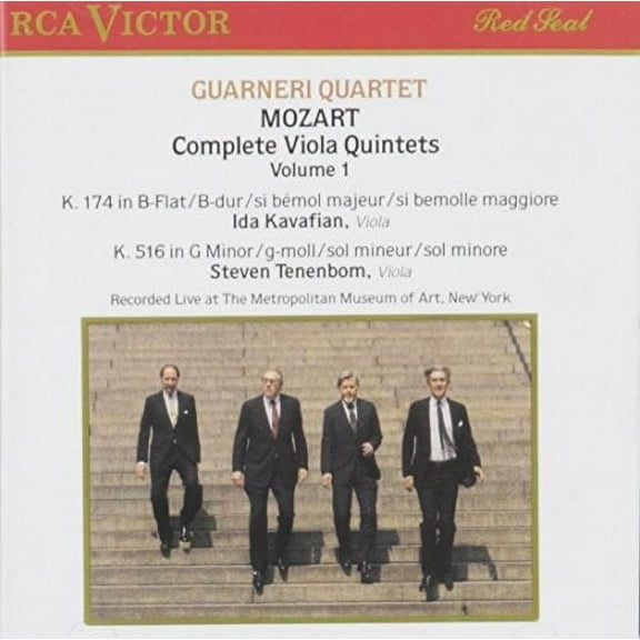 Mozart / Guarneri Quartet - Viola Quintets 1 - Music & Performance - CD
