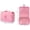 Pink, variant on Weavehouse Travel Toiletry Bags with Hook, Hanging Toiletries Bag for Women Makeup Travel Bag, Small Cosmetic Travel Bag Organizer