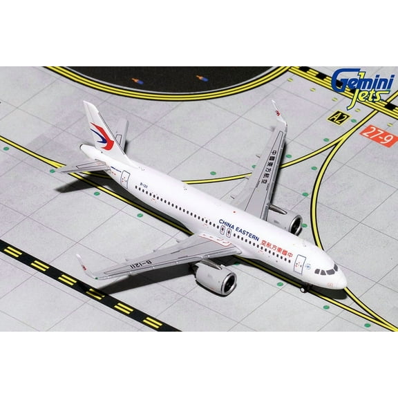 Airbus A320neo Commercial Aircraft "China Eastern Airlines" White 1/400 Diecast Model Airplane by GeminiJets
