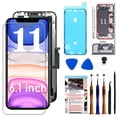 thumbnail image 1 of Reemplazo de pantalla LCD Fixerman para iPhone 11 de 6.1 pulgadas, 1 of 8
