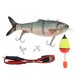 thumbnail image 2 of Señuelo Eléctrico, CEBO DE NATACIÓN MULTISTICULADO RECARGABLE CON LUZ LED PARA PESCA, NATACIÓN AUTOTICA REALISTA, EMISIÓN DE LUZ Verde Subacuática, 2 of 7
