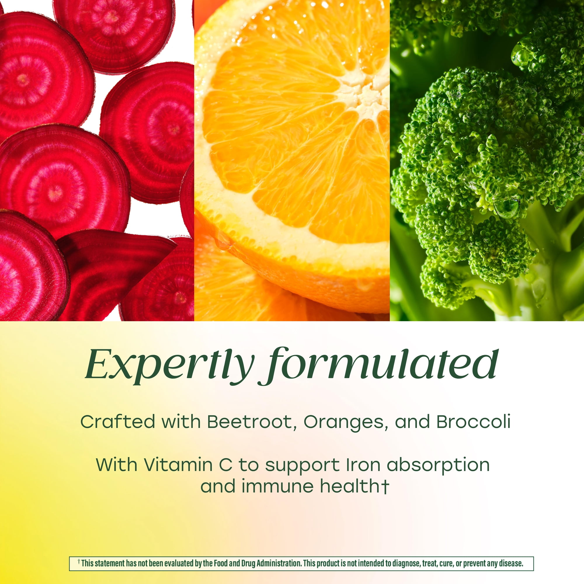MegaFood Blood Builder Iron Supplement for Women, Vitamin C & B12, Folic Acid, Vegan, Non-GMO, Improves Energy Levels, 30 Tablets, 30 Servings