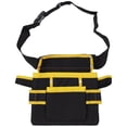 thumbnail image 1 of Miangastore Sac de Taille pour Outils d'Électricien Portable Rangement Organisé 1Pcs 9.4X9.3In, 1 of 8