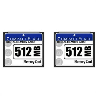 Carte Mémoire Compact-Flash Industriel, Classe de vitesse 120x, SLC,  Capacité 512Moctets à 28,00€