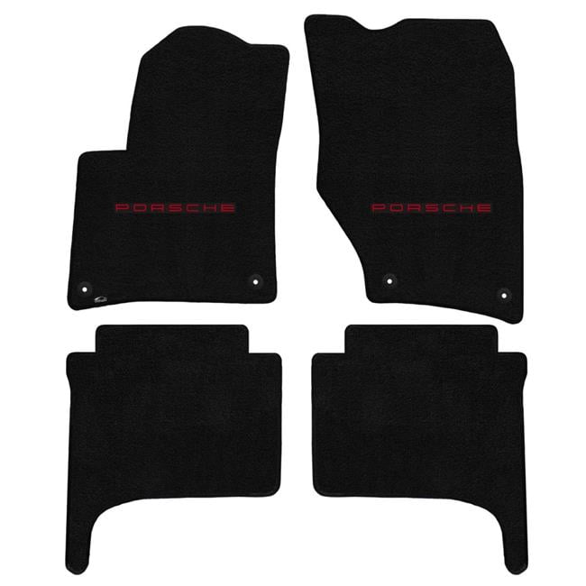 Lloyd Mats 600274 20112015 Cayenne Black Ultimat Porsche Logo Mats, 4