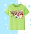 thumbnail image 3 of Sanrios-Camiseta de manga corta de Anime para padres e hijos, camiseta Kawaii de Hello Kitty, Kuromi Pochacco, Color verano, corazón Kawaii, regalo de cumpleaños, 3 of 4
