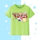 thumbnail image 3 of Sanrios-Camiseta de manga corta de Anime para padres e hijos, camiseta Kawaii de Hello Kitty, Kuromi Pochacco, Color verano, corazón Kawaii, regalo de cumpleaños, 3 of 4