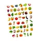 thumbnail image 5 of Pegatinas de frutas y verduras,Pegatinas de frutas y verduras para actividades infantiles,Pegatinas de alimentos decorativas DIY para niños pequeños,Pegatinas a granel fáciles de pelar para, 5 of 8