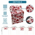 thumbnail image 6 of Burlap Table Runner 36 Inches Long, Seamless Romantic Love Heart Non-Slip Kitchen Table Runners for Dining Room Everyday Use Party Table Decorations Valentine's Day Sweet Hearts, 6 of 9
