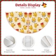 thumbnail image 3 of Sikiie Cute Chicken Nativity Christmas Tree Skirt, Jesus Christian Winter Holiday Tree Mat Decoration(30-48IN)30", 3 of 6