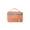 Orange, variant on Qiweii Holiday Open-Top Cosmetic Bag Large Capacity Travel Makeup Bag Spacious Organizer For Cosmetics Toiletries Brushes Home Travel Use