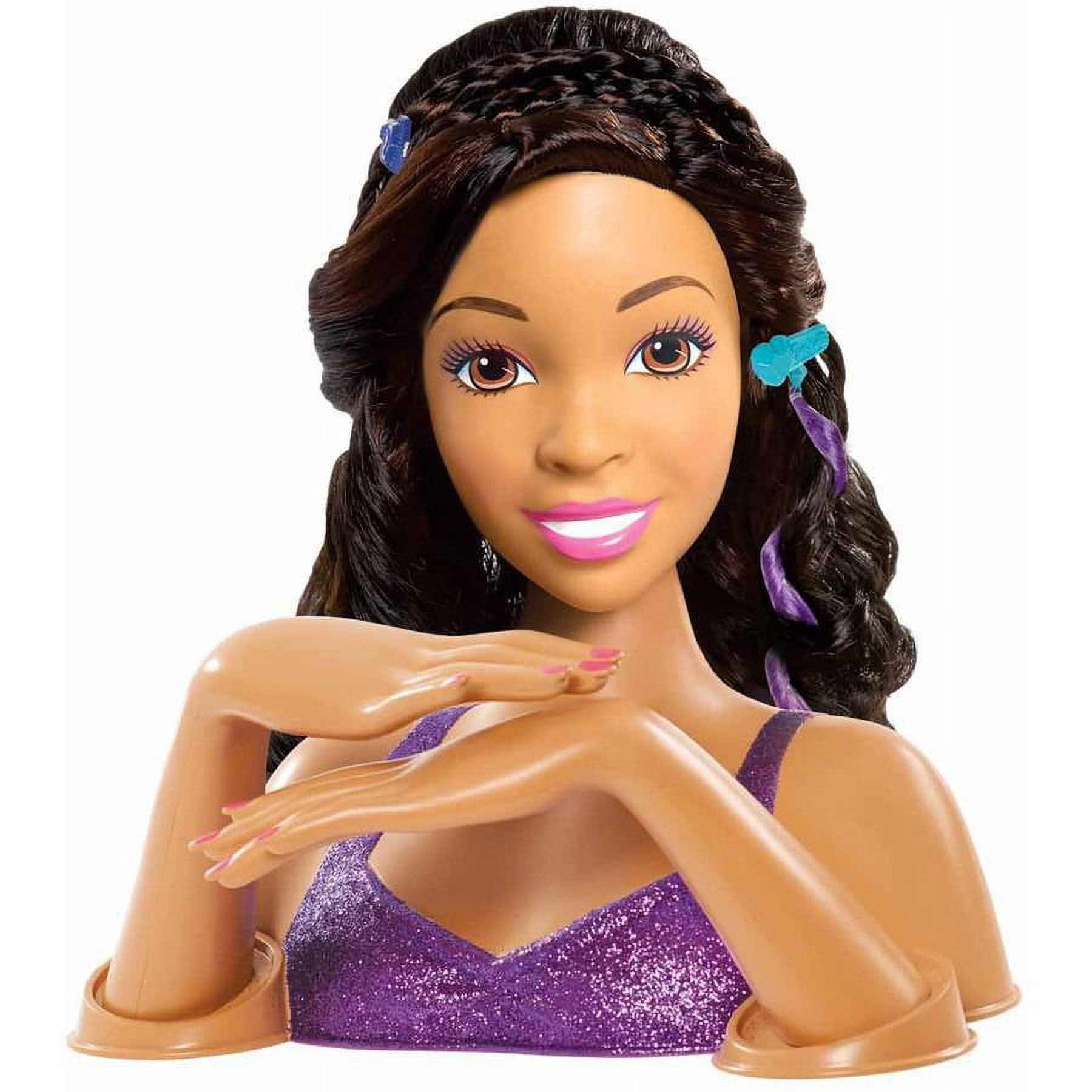 Barbie Deluxe Styling Head / Cabeça, Unhas E Maquiagem em Promoção na  Americanas