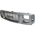 thumbnail image 3 of For 96-02 Savana Van (w/Sealed Beam Headlights) Front Grille Assembly Black/Gray, 3 of 5