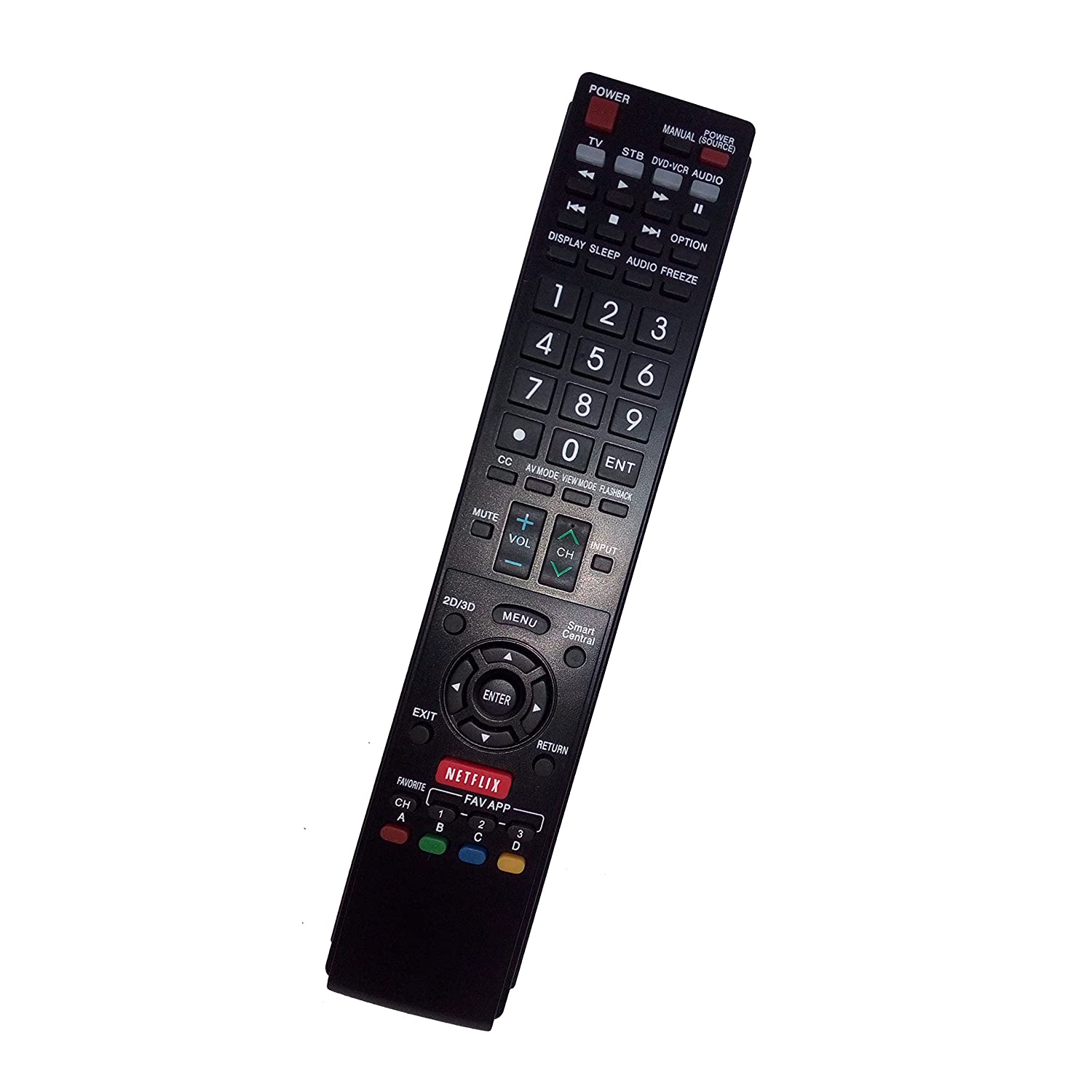 Replaced Remote Control Compatible for Sharp LC-60LE660U LC70SQ10U LC