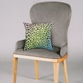 thumbnail image 3 of Everything Comfy Leopard Print Decorative Throw Pillow, 16x16 Inch, Pastel Gradient/Black,, 3 of 4