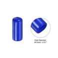 thumbnail image 2 of Unique Bargains 13mm Rubber Pool Tip Cover Pool Cue Stick Tip Protector for Billiard Club Snooker Head Guard, Blue, 5 Pack, 2 of 5