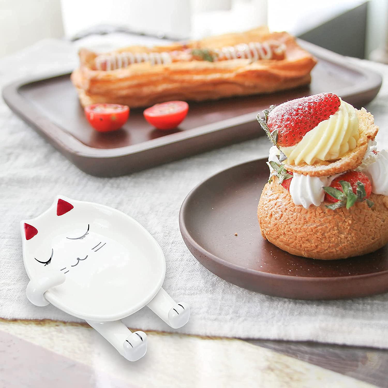 Dropship 1pc Cat Spoon Rest; Ceramic Cute Spoon Holder Rest For Stove Top;  Cat Kitchen Accessories; Stove Holder Utensil Spoon Rest For Kitchen  Counter to Sell Online at a Lower Price