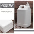 WSTEER Laundry Detergent Bottle Shower Gel Dispenser Empty Soap