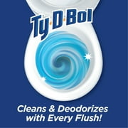 Ty-D-Bol Bleach-Free Toilet Bowl Cleaner Tablets, 1.4 oz, 5 Pack