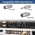 thumbnail image 2 of Magnetic Base AM/FM Antenna for Home Stereo Receiver with Amplifier Compatible with Yamaha, JVC, 2 of 7