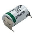 thumbnail image 5 of SAFT LS14250_3PIN 1/2AA Battery 3PIN 3.6V 1200mAh Lithium for RFID, Meter, 5 of 7