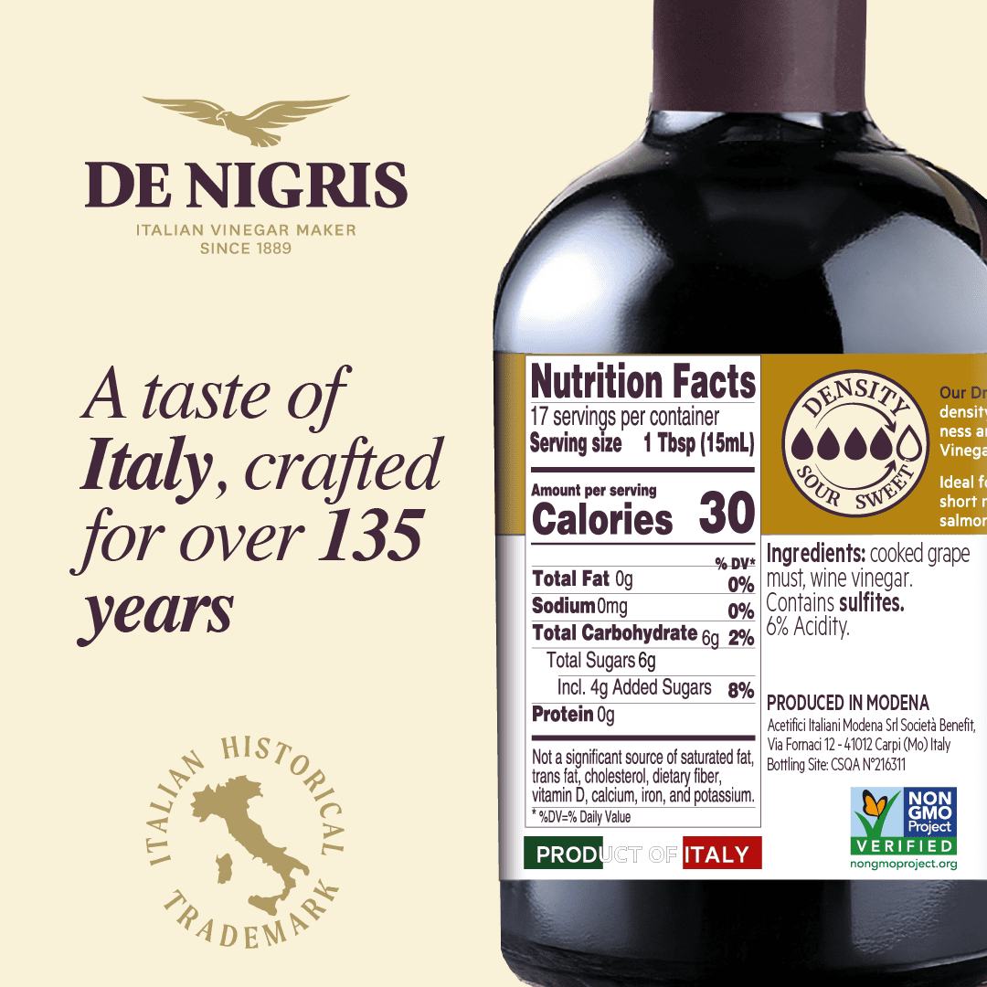 De Nigris Balsamic Smooth Flavor 8.5oz