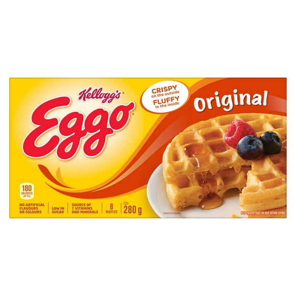 EGGO Original Waffles, 280g (8 waffles), 280g, 8 Waffles