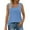 Light Blue1, variant on Plebaso Tank Tops for Women Summer Sleeveless Square Neck T Shirts Casual Beach Vacation Tunic Tanks