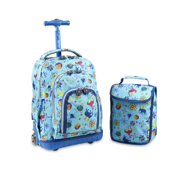 J World Boys And Girls Lollipop 16" Kids Rolling Backpack With