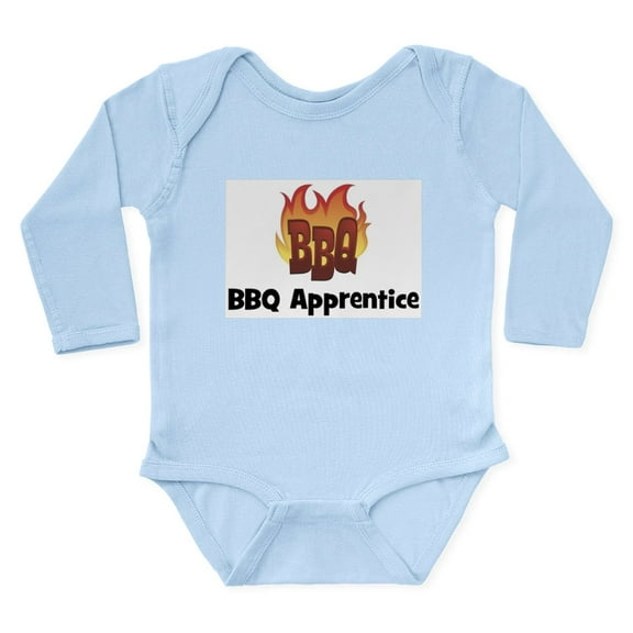 CafePress - BBQ_Apprentice Body Suit - Long Sleeve Cotton Baby Bodysuit