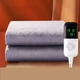 thumbnail image 4 of Manta eléctrica con cable resistente al calor para cama doble, cobija eléctrica de tamaño King, Couverture, chode Hiver, colchón calentado, 4 of 4