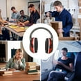 thumbnail image 4 of Foldable Noise Reduction  Ear Muff Hearing Protection For Sleeping Drumming Learning, 4 of 8
