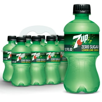 アメトイ。7UP。 7UP Lemon Lime Zero Sugar Soda, Caffeine Free, Low Sodium, 12 fl
