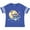 Football Blue and White, variant on Inktastic Halloween Bat Boys or Girls Toddler T-Shirt