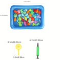 thumbnail image 2 of 40pcs/set Magnetic Fishing Toy With Inflatable Pool For Kids, Party Model, Play Fishing Games, Summer Outdoor Toys For Baby, 2 of 4