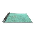 thumbnail image 2 of Ahgly Company Indoor Rectangle Persian Light Blue Traditional Area Rugs, 6' x 9', 2 of 4