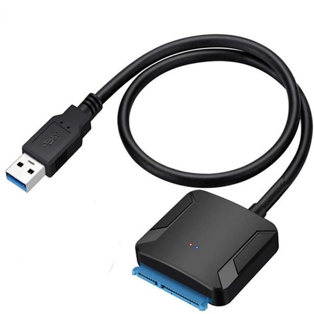 Adaptador SATA a USB, Cable USB 3.0 a SATA,Compatible con Discos Duros (HDD) y Unidades de Estado sólido (SSD) de 2.5" Zefei Wu 1327533047944