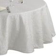thumbnail image 2 of Lenox Opal Innocence Tablecloth, Platinum - 90"W x 90"L Round, 2 of 3