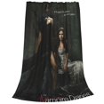 thumbnail image 3 of The Vampire Diaries Flannel Blanket Ultra-Soft Micro Fleece Throw Blanket For Bed Sofa Couch Car Office Unisex Adult Fuzzy Bed Blanket Cozy Kids Throw Blanket 80"x60", 3 of 8