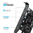 thumbnail image 3 of Tarjeta Tarjeta Pcie X4 A Usb 3.2 Tarjeta De Expansión De 20 Gbps 3X Usb3.2 Y 2X Tpyc-C 15W Kuymtek Para estrenar, 3 of 4
